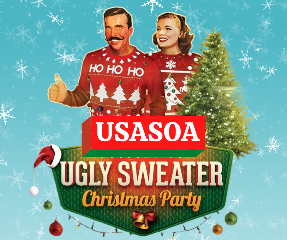 Ugly Christmas Sweater Contest and Party USASOA